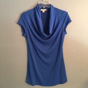 Royal Blue Scoop Neck Top