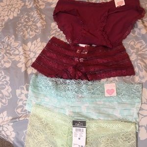 All brand new underwear, size mediums