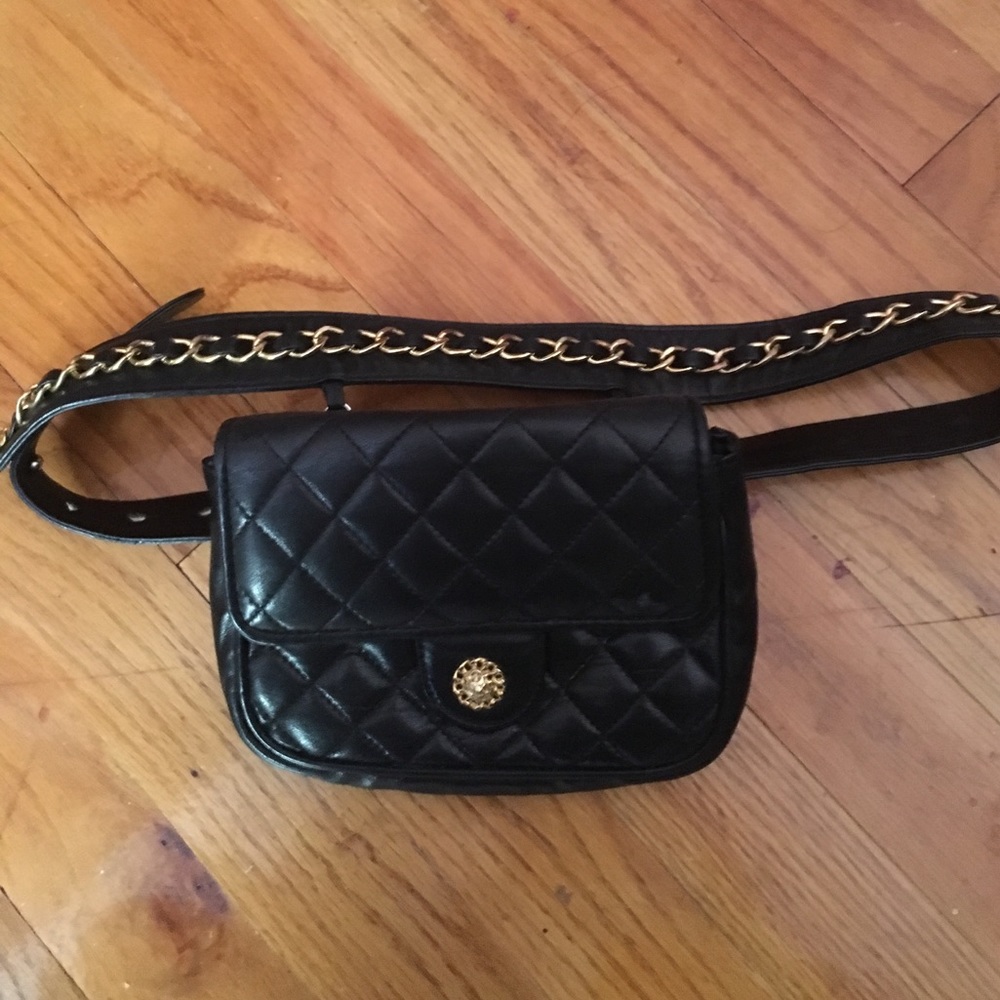 Vintage Quilted Leather Fannypack