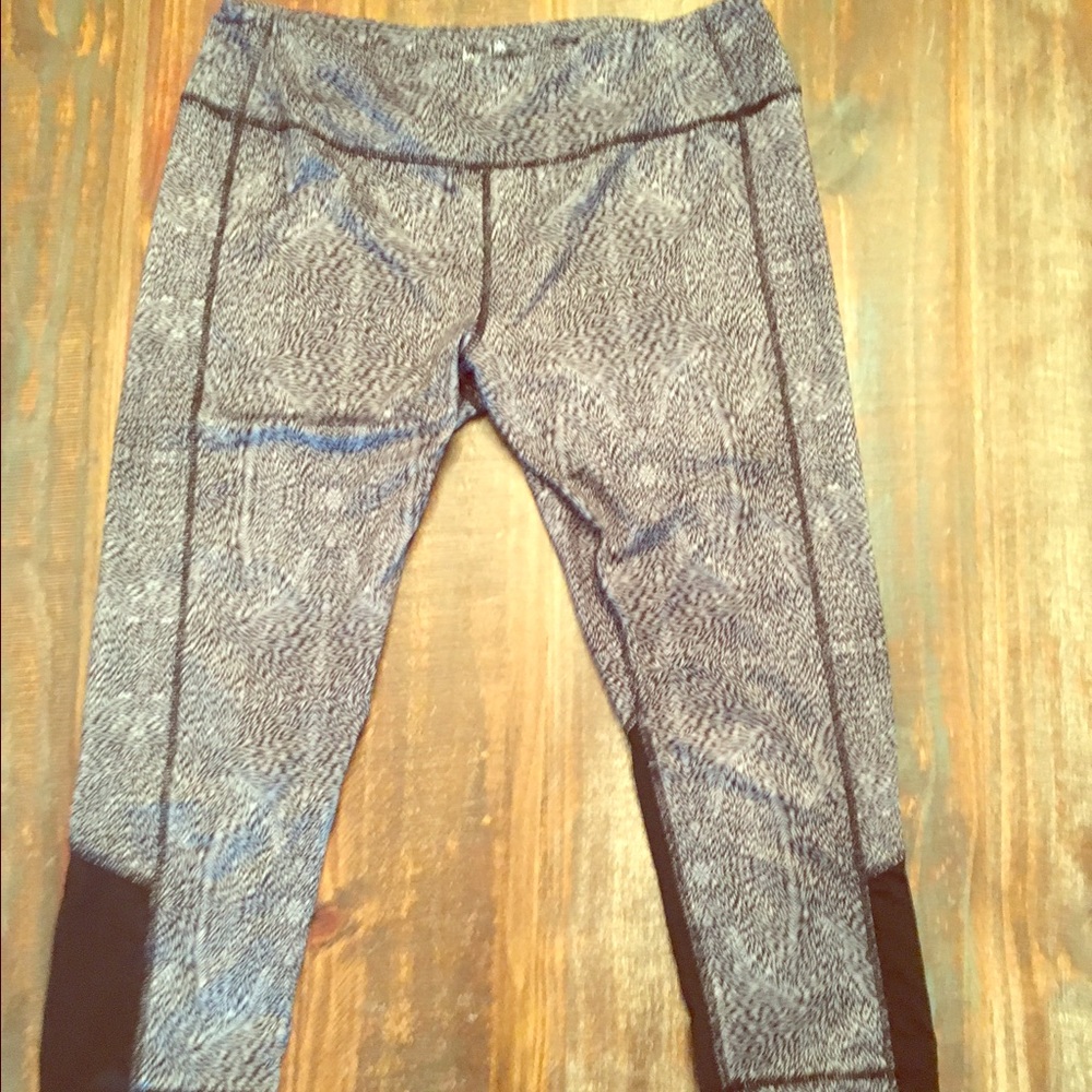 Sheer block workout pants