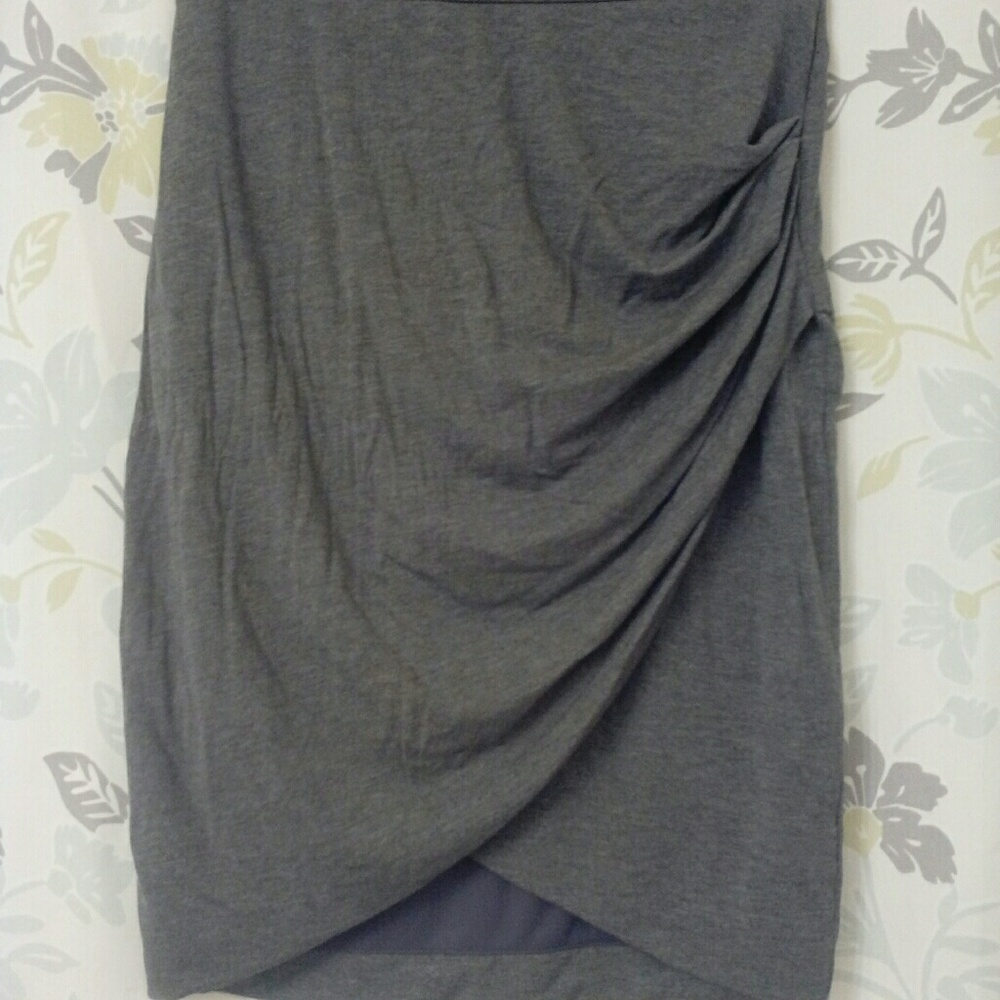 A fine and beautiful gray skirt