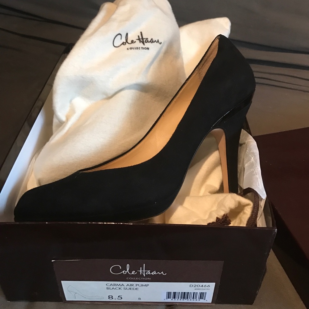 Cole Haan suede pumps