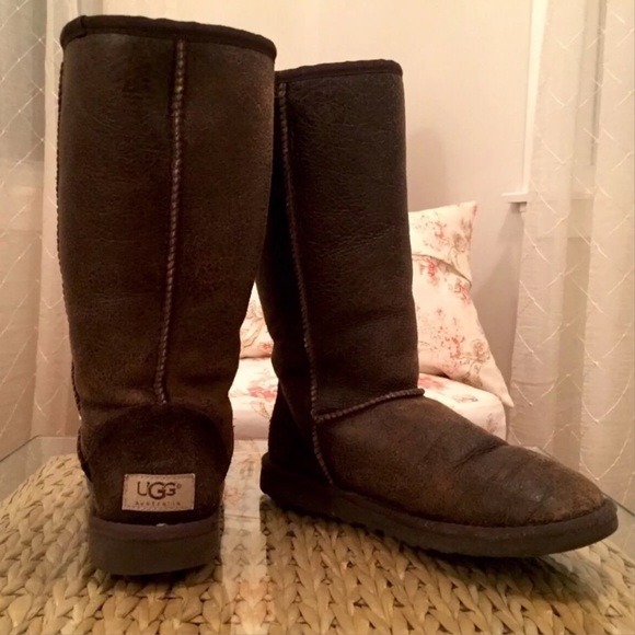 ugg tall leather bomber boots ugg tall leather bomber boots