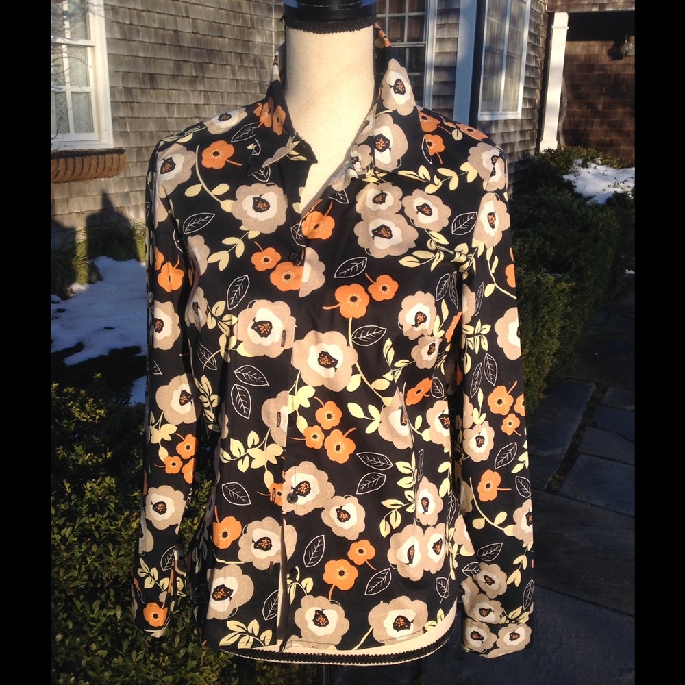 Geoffrey Beene Sport woman's print shirt