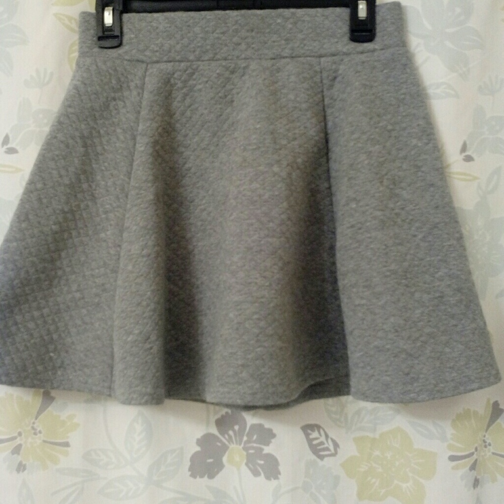 A fine and beautiful gray skirt