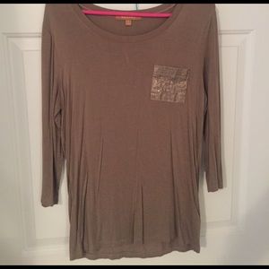 Ellen Tracy Olive top