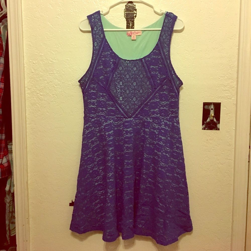 Navy blue dress