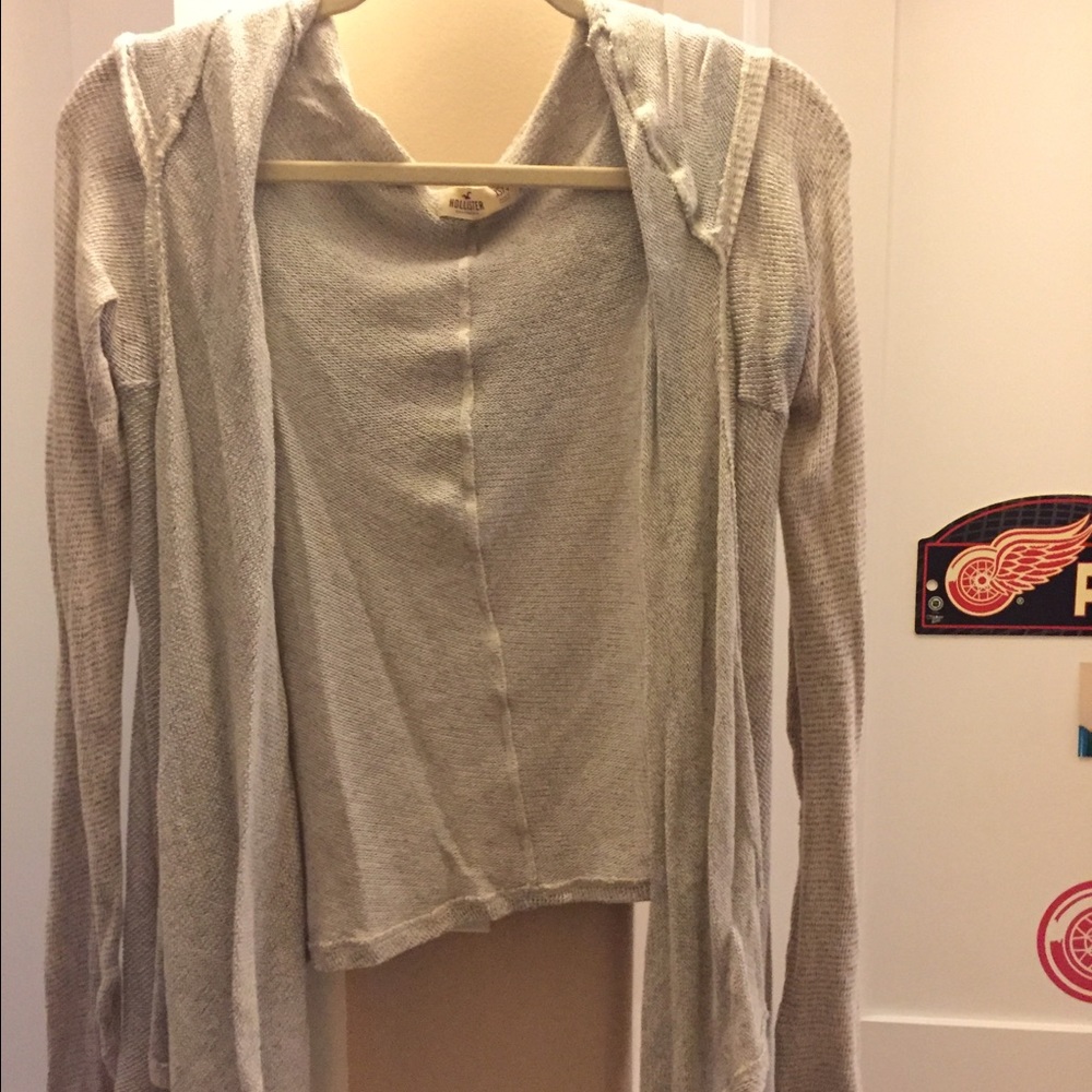 Hollister hooded cardigan