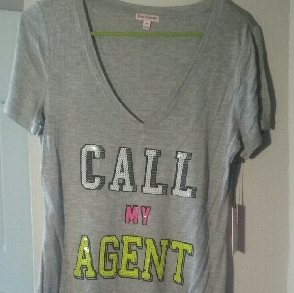 Juicy Couture "Call My Agent" V-Neck