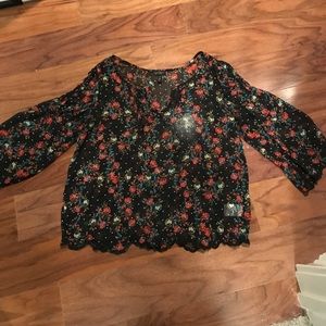 Floral Jessica Simpson top