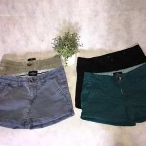 Bundle of 4 American eagle shorts