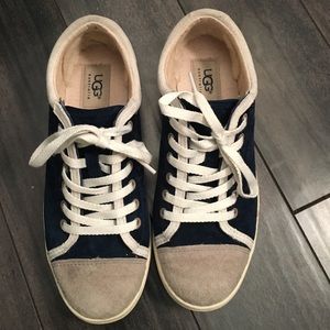 Suede Ugg tennis shoes