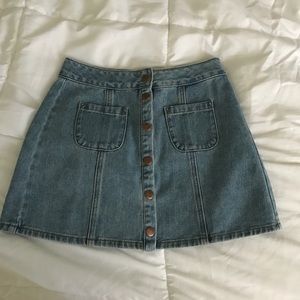 Brandy Melville denim skirt