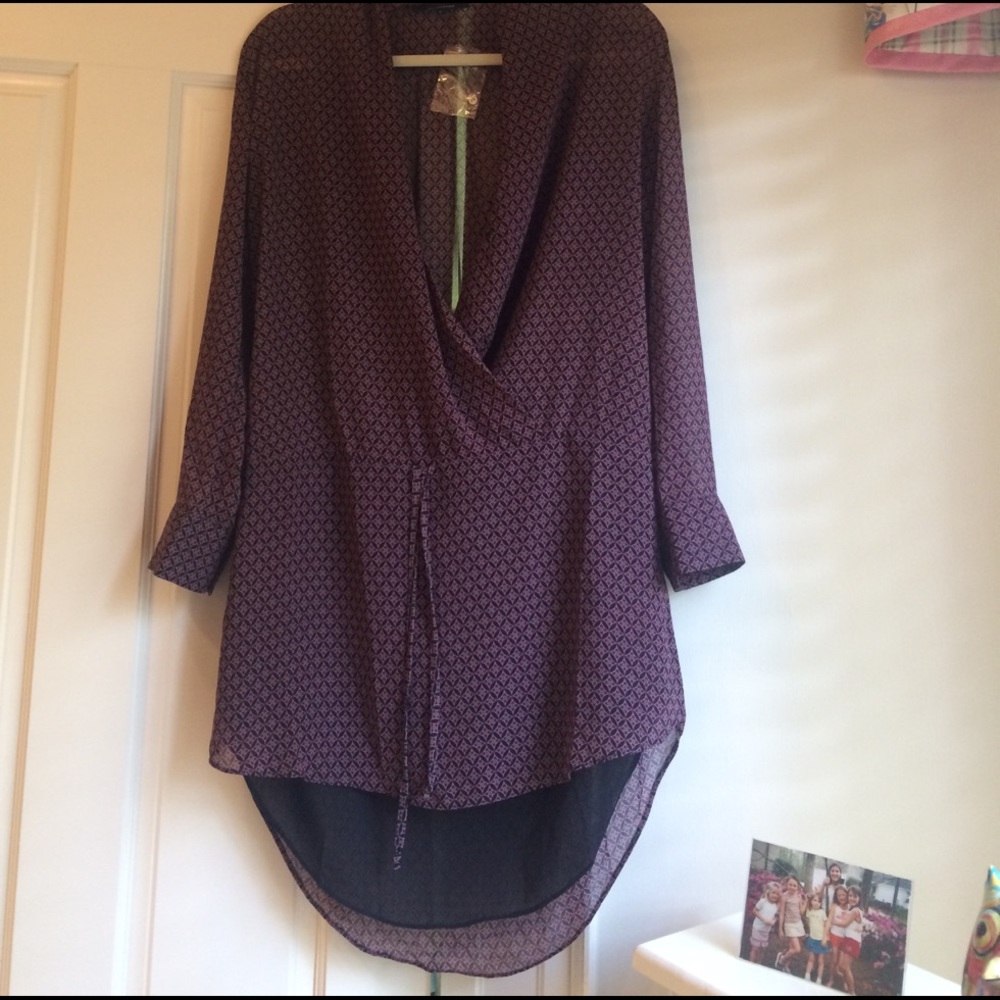 Patterned tunic dress