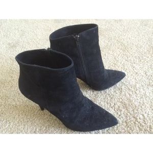 Charles by Charles David Black Suede Boots size 10