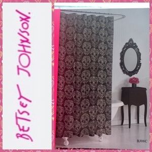 Betsy Johnson Shower Curtainnull