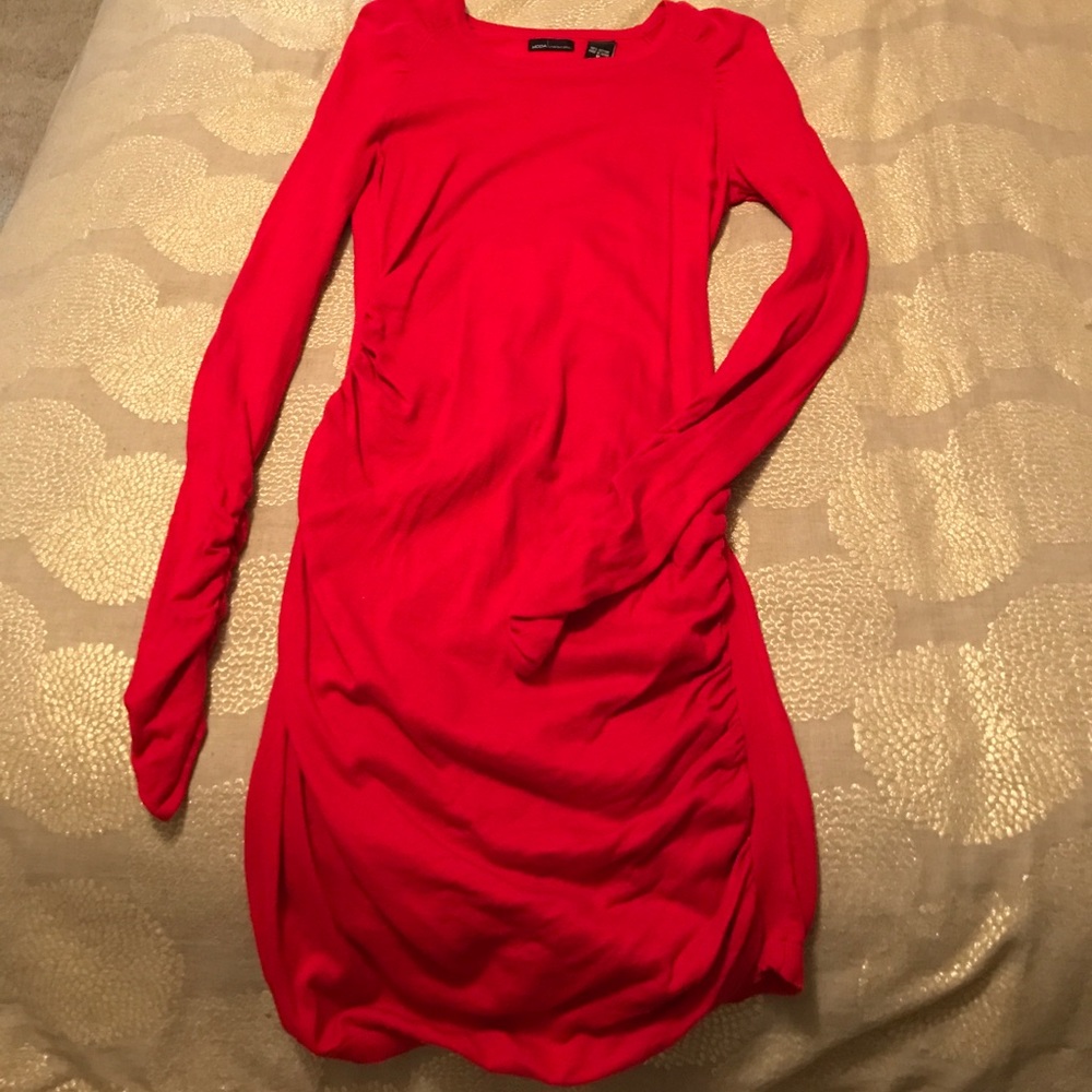 Sexy bodycon sweater dress