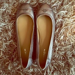 Gray Coach Chelsea Flat