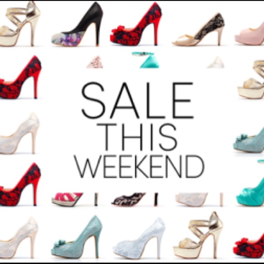 ALL SHOES ON SALE 15-20% OFF!!!! Limited Time Only