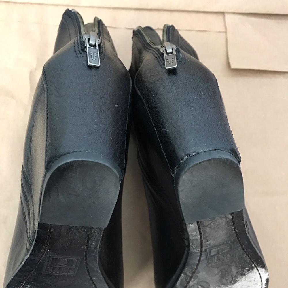 Frye Carson Wedge Ankle Boots - Picture 7 of 8