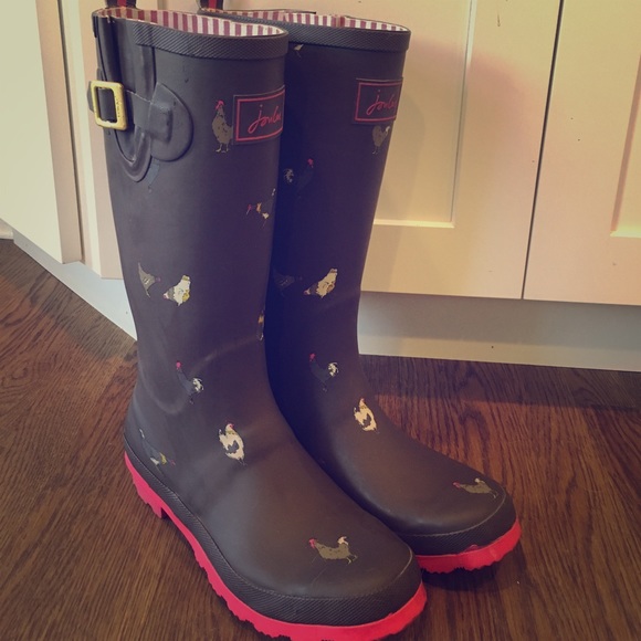 womens chicken rain boots