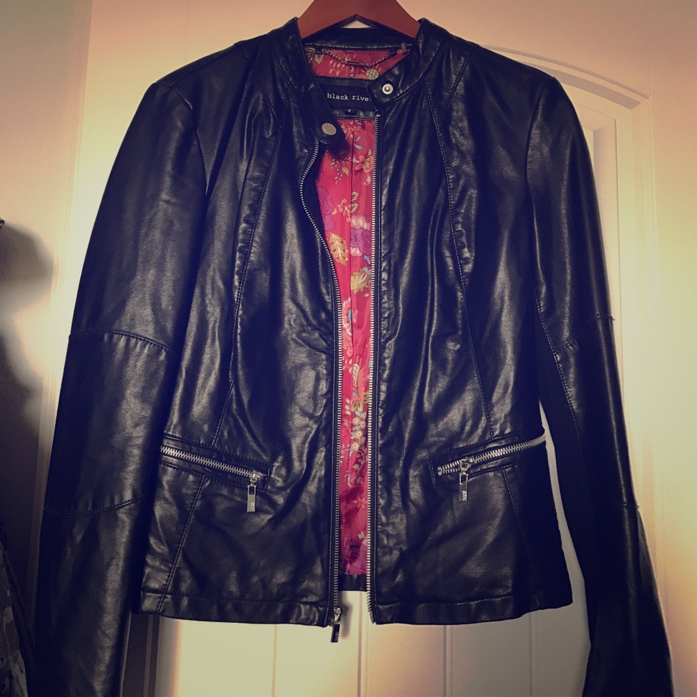 Black River leather jacket