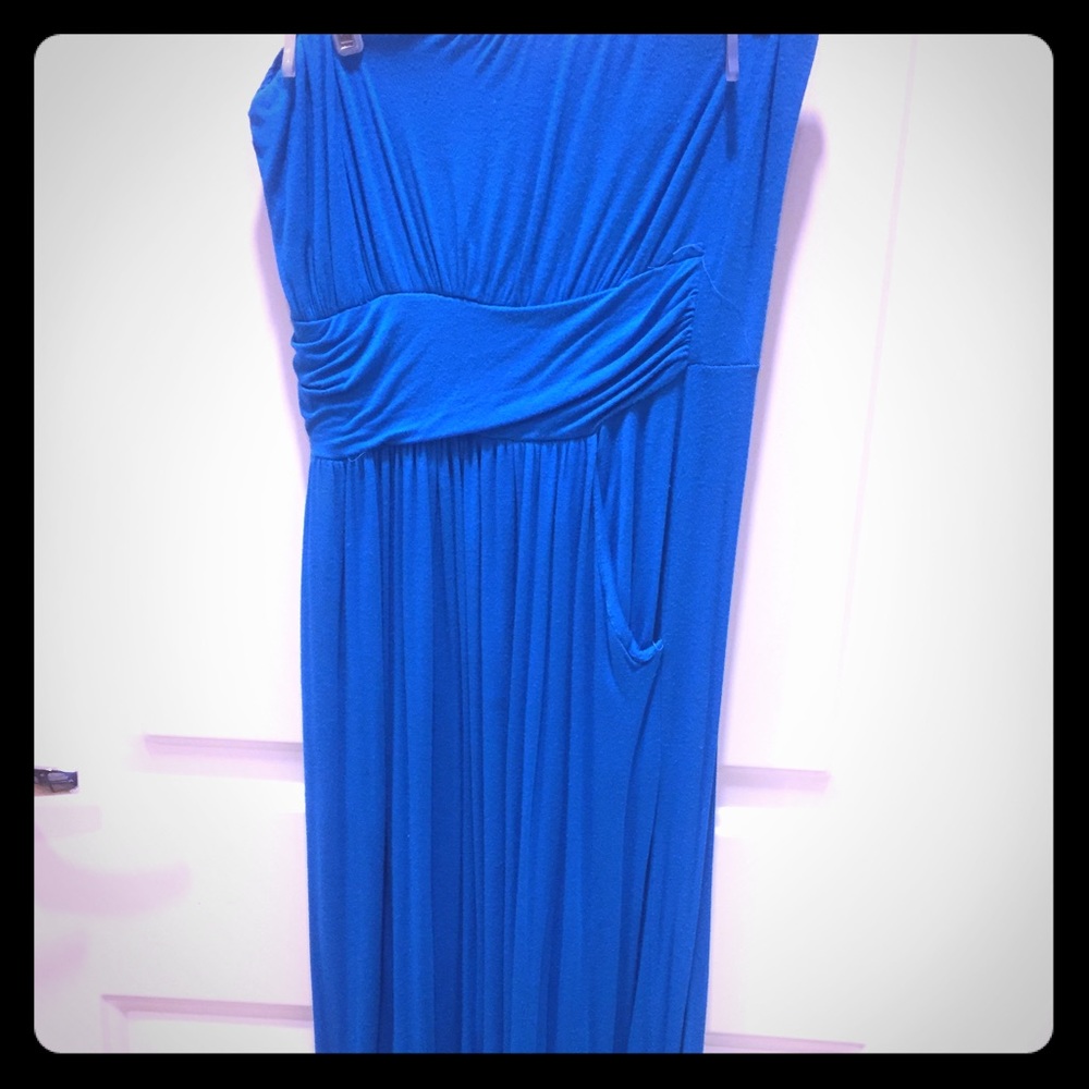 Summer maxi dress with pockets