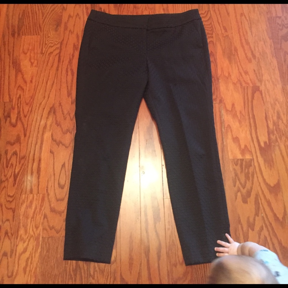 Jacquard Ankle Pants