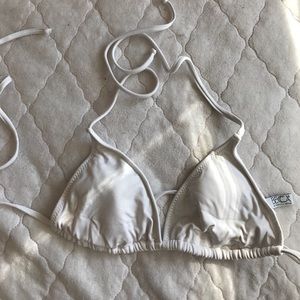 White string bikini