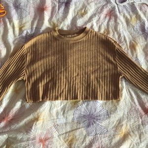 Me to We Ultra Cropped Long Sleeve Top