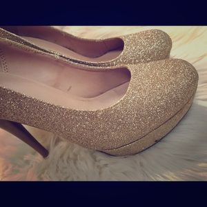 SM New York Rose Gold High Heal