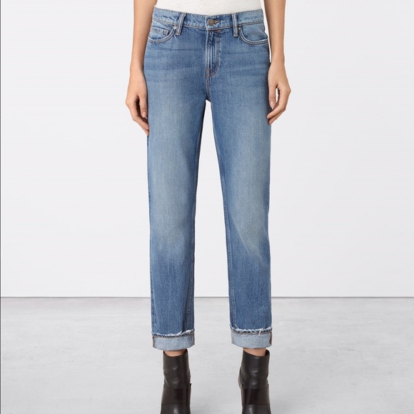 All Saints Denim - All Saints straight leg denim jeans