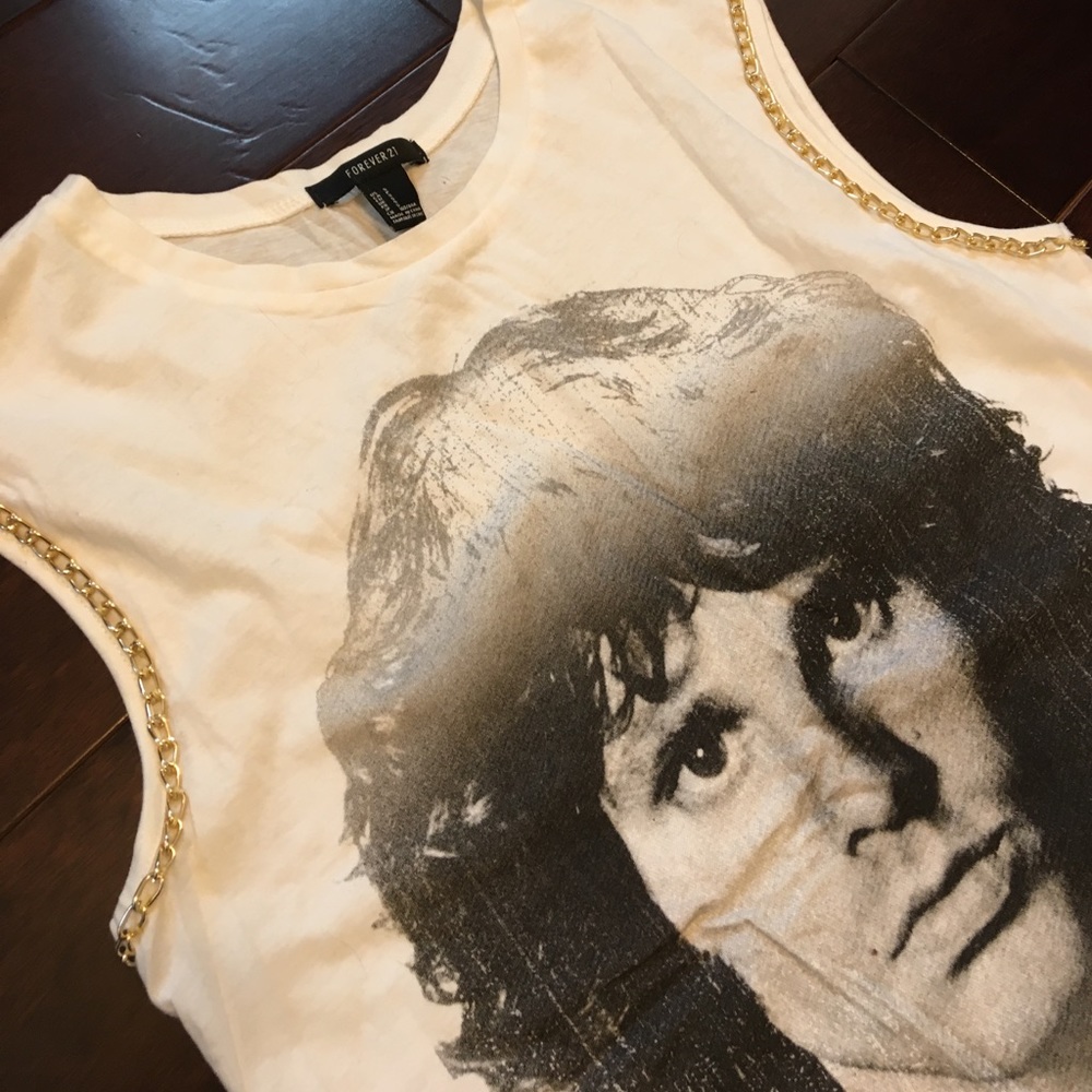 GOLD CHAIN MUSCLE TEE
