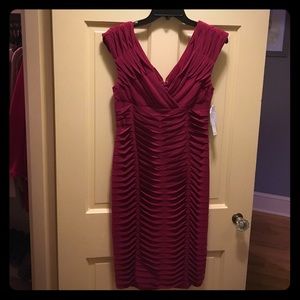 NWT sexy wine colored cocktail dress