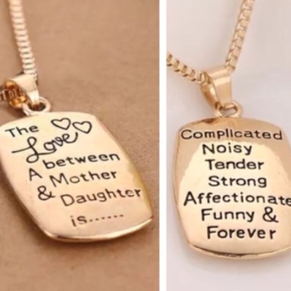 Elegant Jewelry Jewelry - 🔴🆕Love between mother and daughter necklace gold