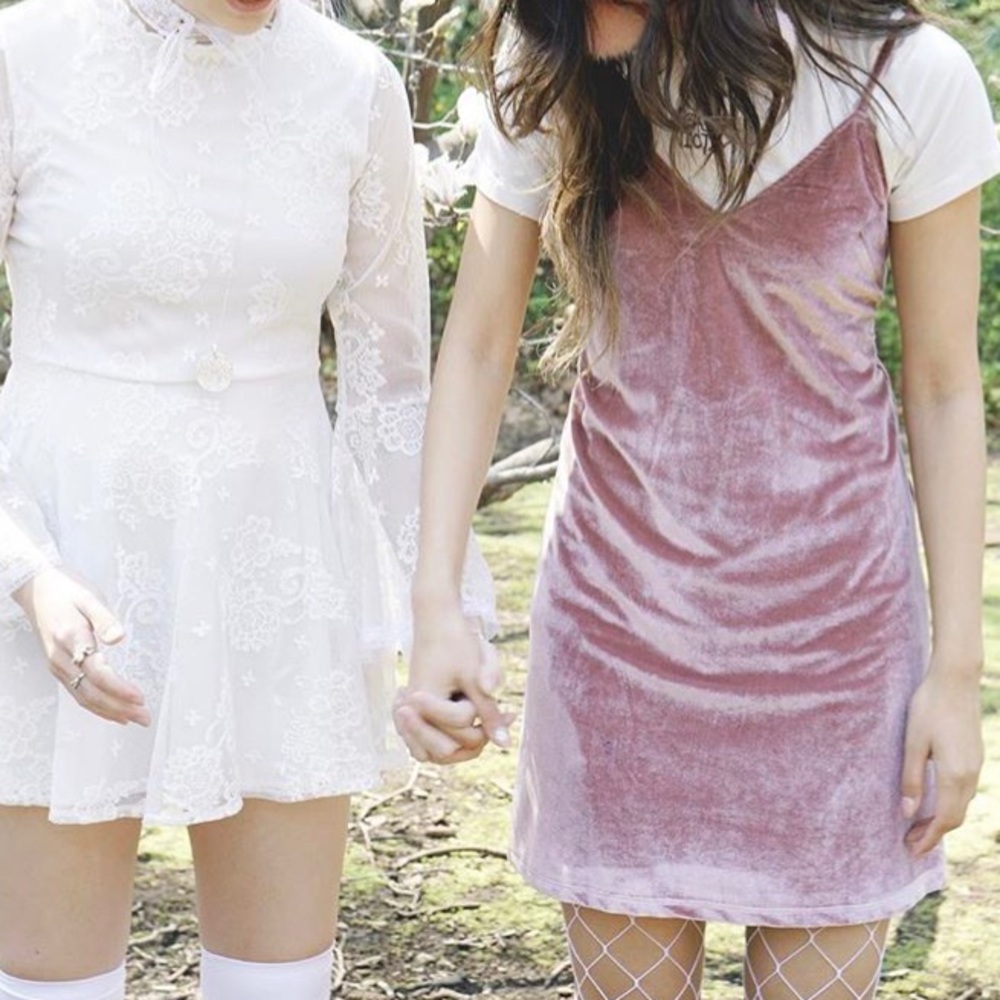 LF velvet dress