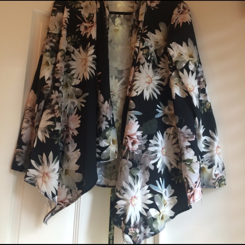 Floral blazer