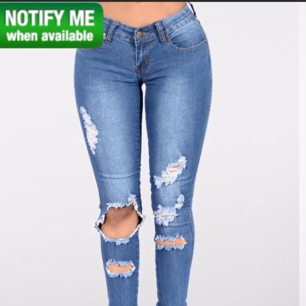 RESERVED fashion nova jeans