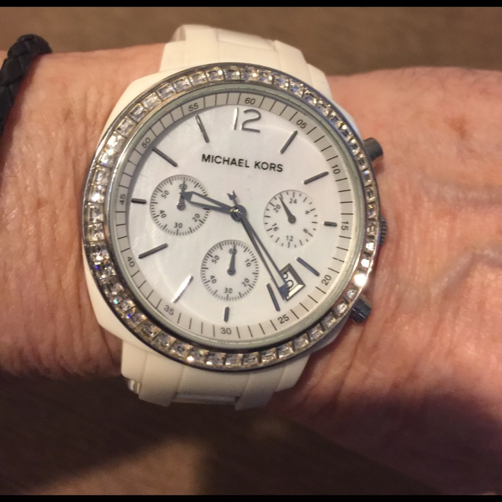 White Michael Kors Watch