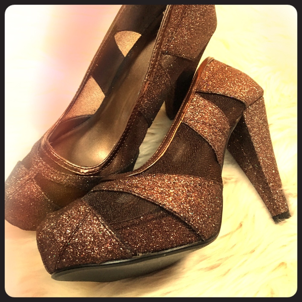 Brown BKE high heals