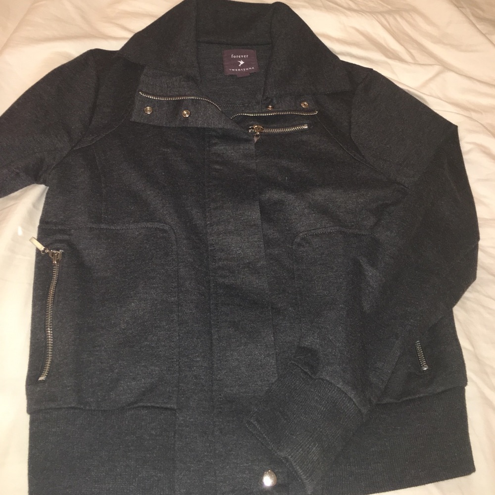 Forever 21 Grey Jacket