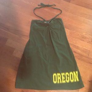 🏈Oregon Duck Halter Dress!🏈