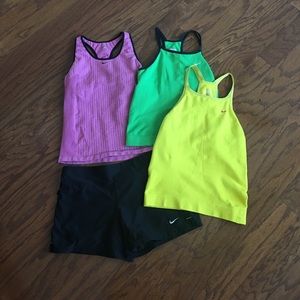 Lot of Nike tennis clothes