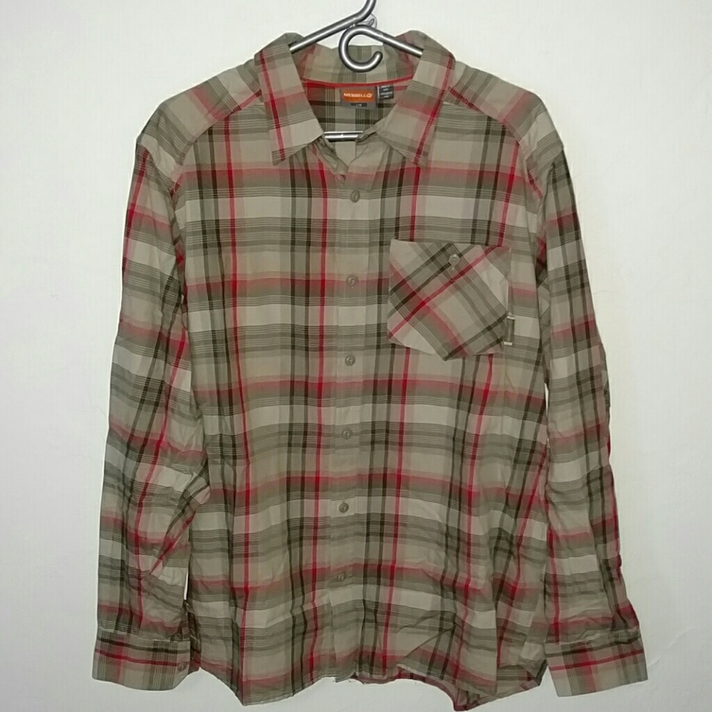 Merrell long sleeve dress shirt