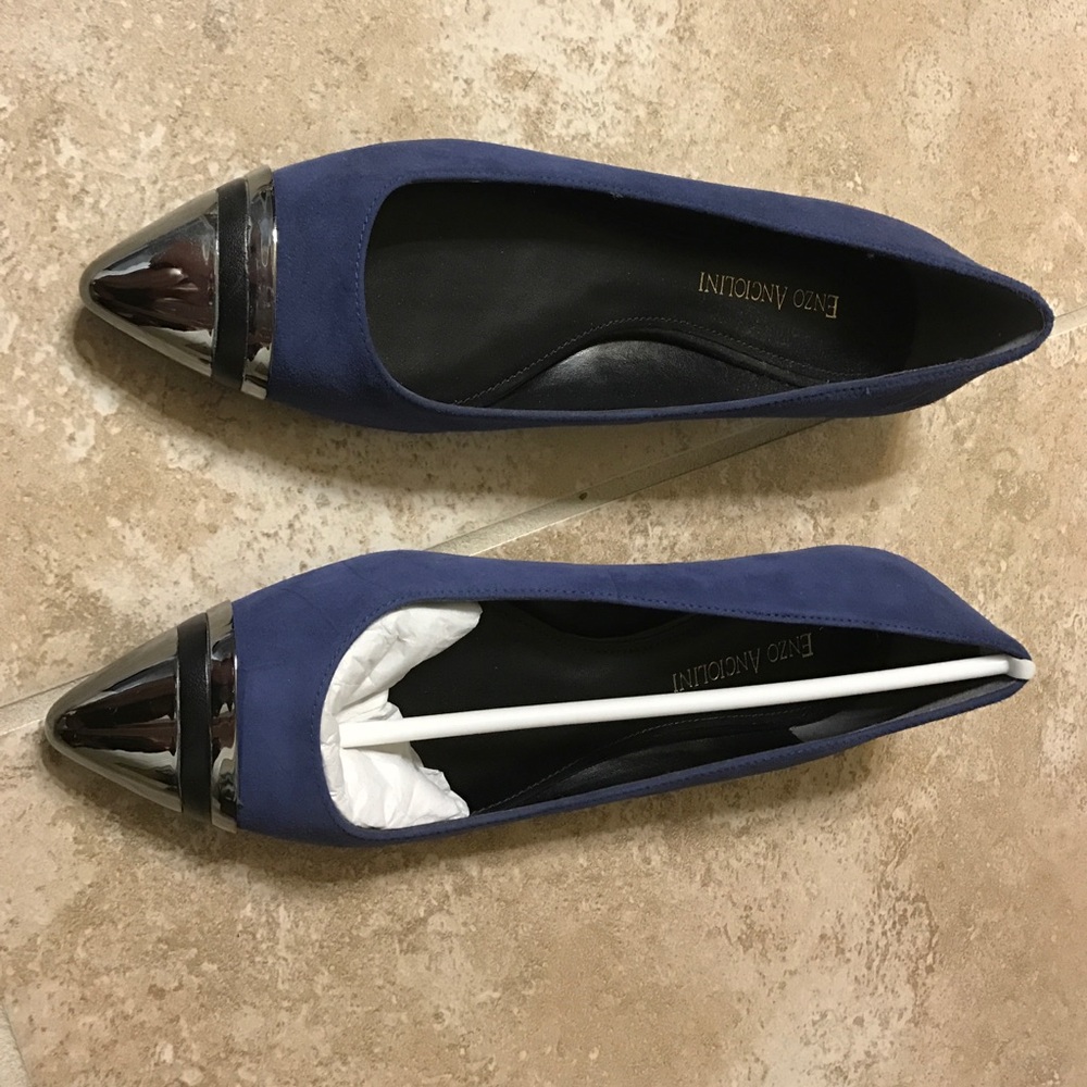 Blue flats