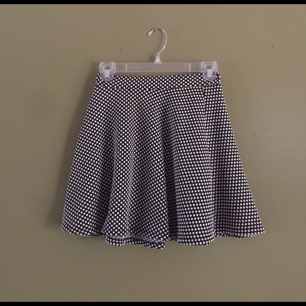 Polkadot skater skirt