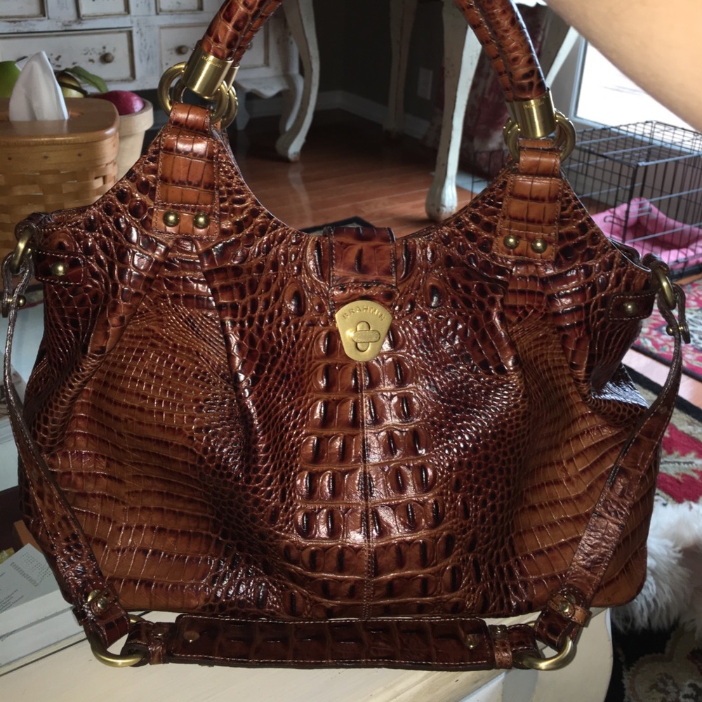 Brahmin Elisa satchel bag