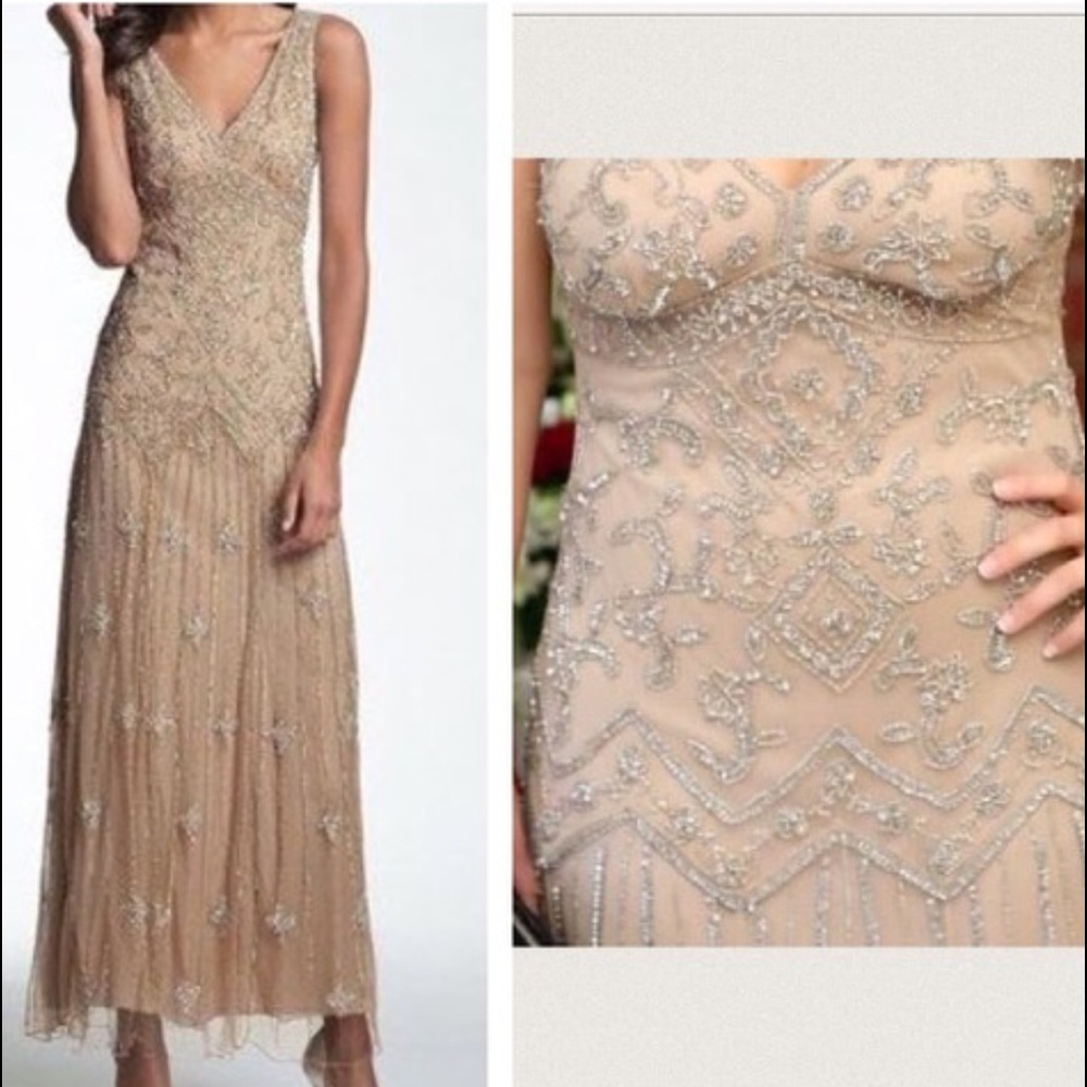 Stunning beaded gown