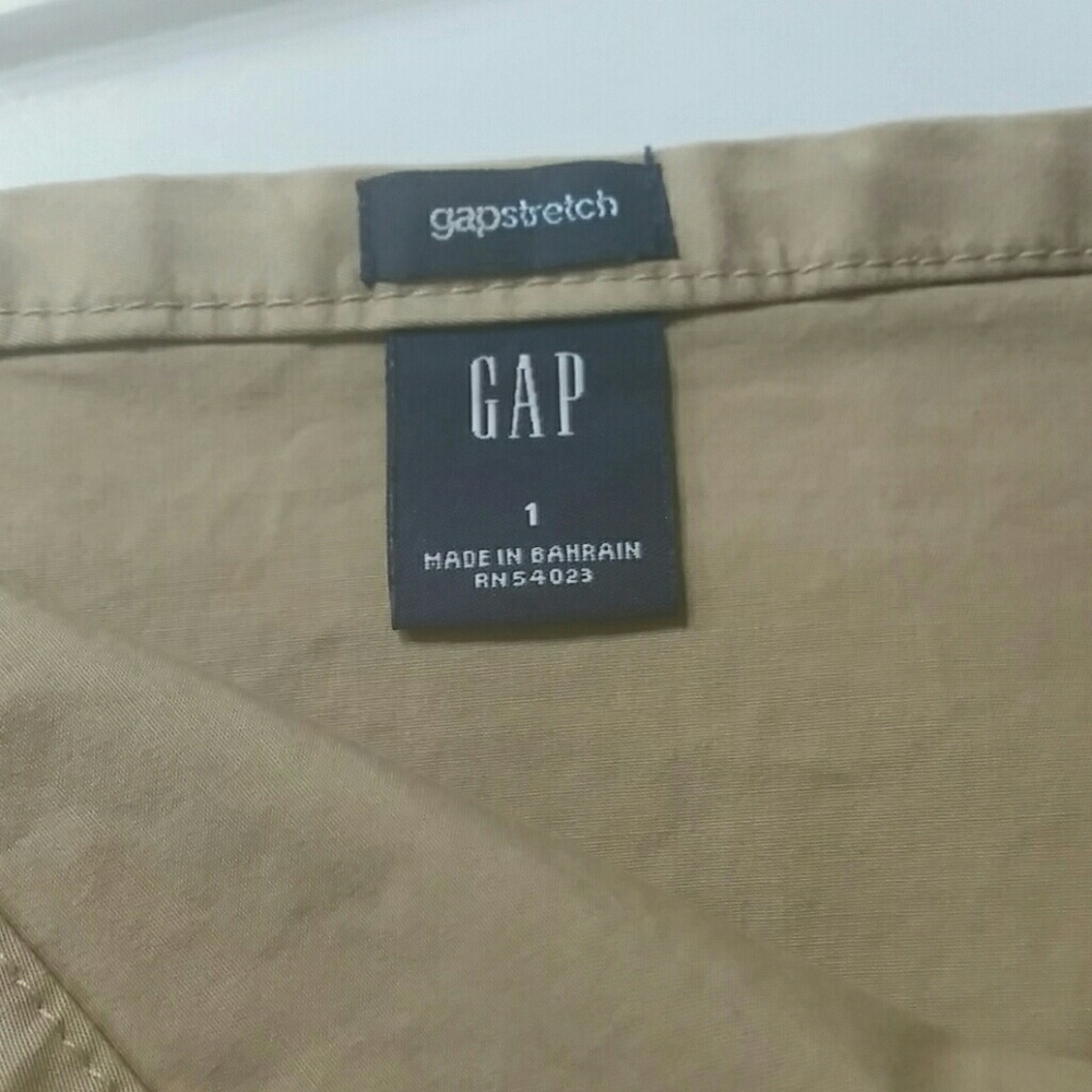 GAP A line khaki skirt size 1 - Picture 2 of 2