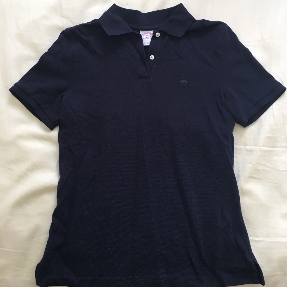 Preppy Navy Brooks Brothers Polo